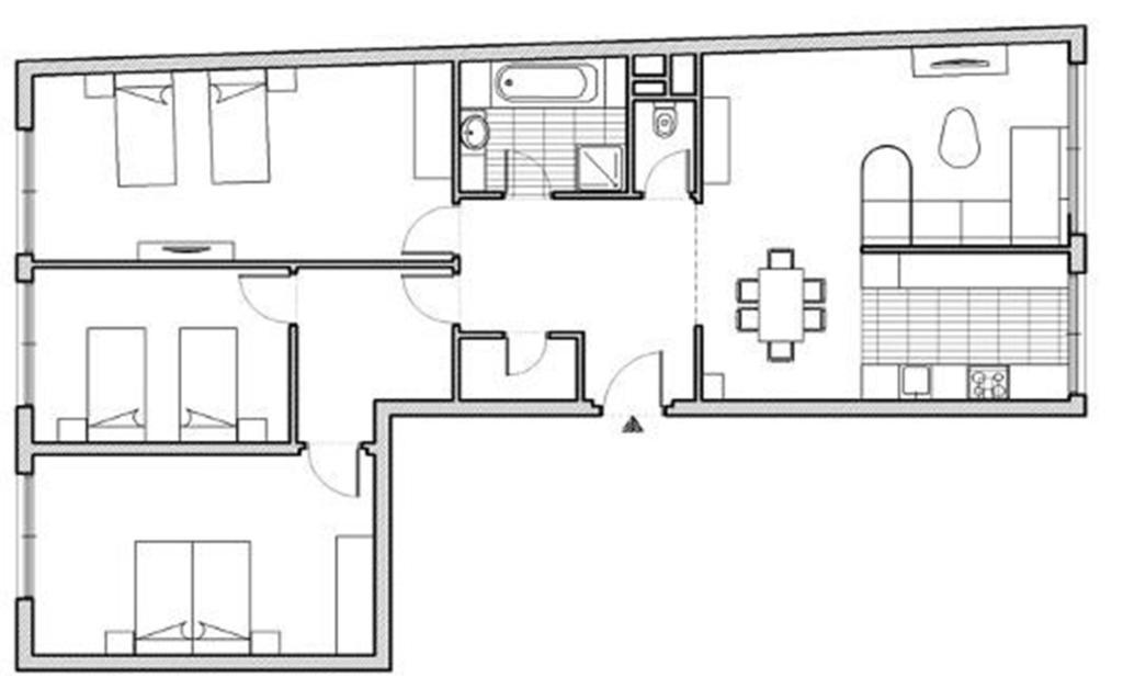 Apartment Mariahilf - 4Rooms4You Вена Номер фото